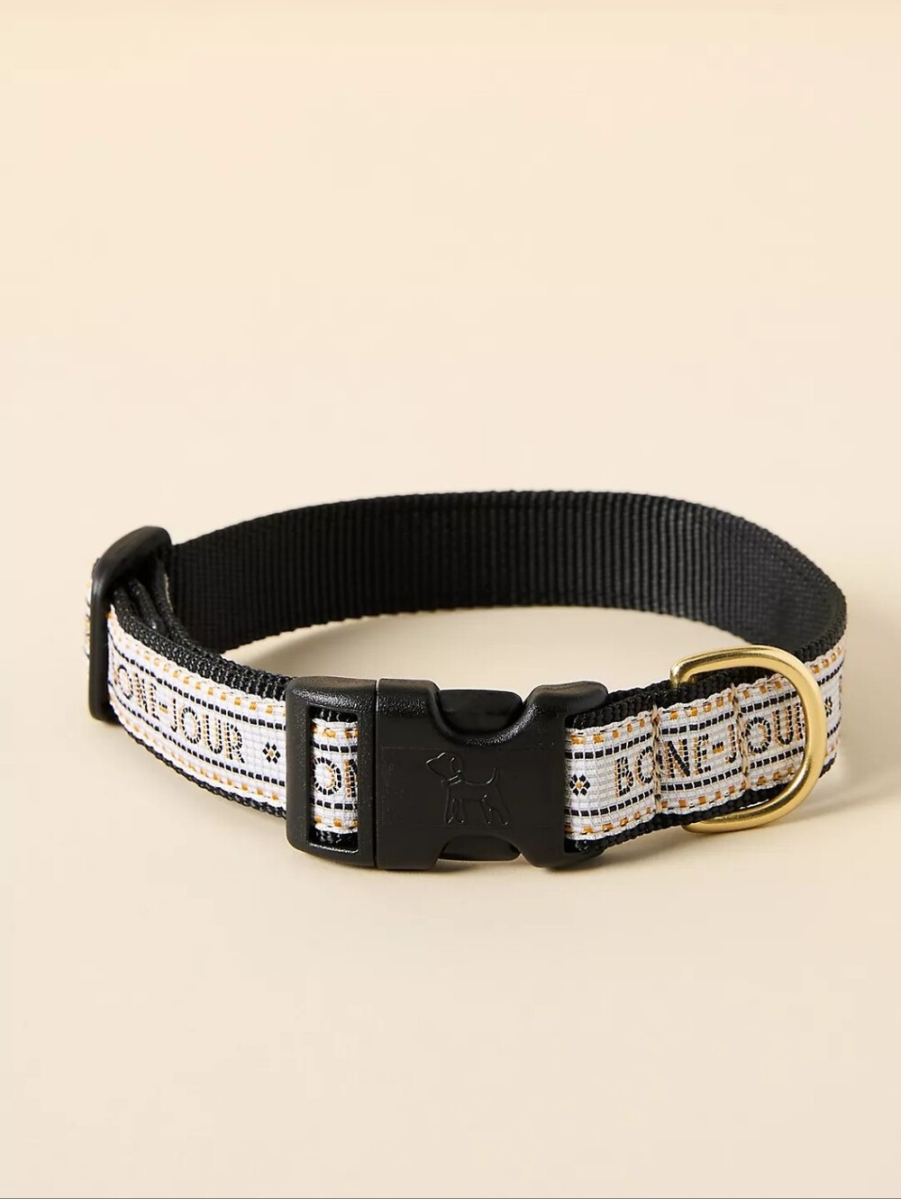 Anthropologie Bistro Tile Dog Collar SMALL